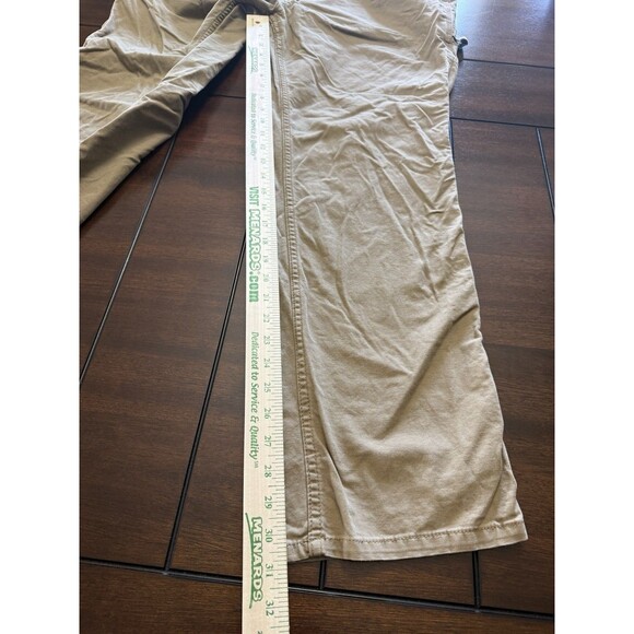 🔥Carhartt Womens Original Fit Carpenter Pants, Khaki, Size 16 Work Outdoor Wear - Picture 3 of 7